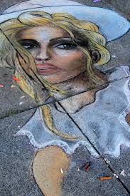 Street Chalk Festival editorial stock image. Image of child