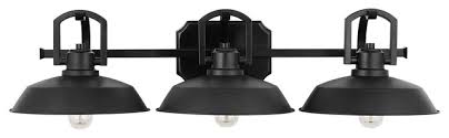 Farmhouse Bathroom Lighting Black Image Of Bathroom And Closet