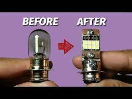 Tegye A Led Motorkerekpar Lampakat Rendkivul Fenyes Youtube Led Lights Led Projects Led