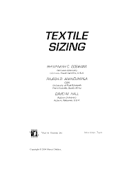 Textile Sizing Process Vlr0569jzzlz
