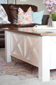 Pallet boards have become so trendy in recent years. How To Build A Farmhouse Coffee Table With Storage Free Building Plans The Crea Diy Farmhouse Coffee Table Coffee Table Farmhouse Diy Storage Coffee Table