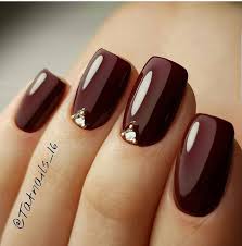 Pin By Adelaide On Nails Burgundy Nails Maroon Nails Nail Colors