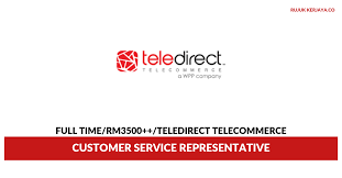 Teledirect telecommerce sdn bhd is in the sectors of: Teledirect Telecommerce Sdn Bhd Kerja Kosong Kerajaan