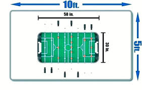 Regulation Foosball Table John Sport Map