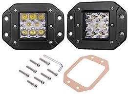 Light bar clamps 1 item. Amazon Com Flush Mount Led Pods Dji 4x4 2pcs 80w Triple Row Led Light Bar Spot Flood Combo Beam Off Road Led Cubes W Led Light Bars Truck Bumpers Work Lights