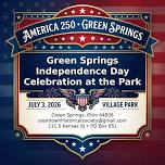 Green Springs Independence Day Celebration at the Park