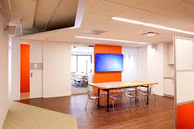 Office meeting room design by morgan lovell. Lounge To Small Conference Room Otj Architects