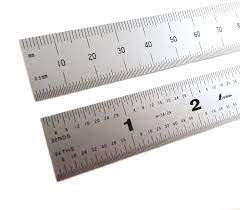 Knowing how to use a ruler is an important skill in both math and the real world! Shinwa 12 300 Mm English Metric Rigid 1 250 Wide X 040 Thick Zero Glare Satin Chrome Stainless Steel E M Machinist Engineer Ruler Rule With Graduations In 1 64 1 32 Mm And 5mm Model H 3412c