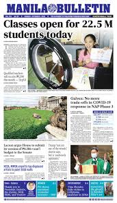 Newsletter designs templates, it is a full. Get Your Digital Copy Of Manila Bulletin October 5 2020 Issue