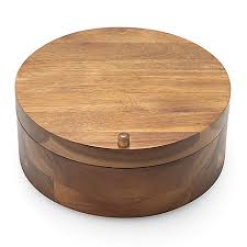 In her kitchen, paula has her own set of paula deen cookware hanging above the center island. Paula Deen 8 9 Oz Tri Compartment Acacia Wood Salt Box W Slide Lid Shophq