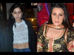 Saif Ali Khan Daughter Sara Ali Khan Look Like Mother Amrita Singh Amrita Singh Daughter Fashion