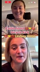 Caitlin Foord and Lindsey Heaps