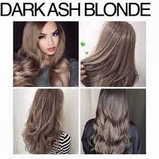 Dark Ash Blonde Hair Hair Color Formulas Ash Hair Color Box Hair Dye