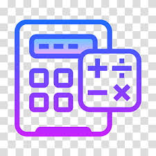 This calculator icon is in flat style available to download as png, svg, ai, eps, or base64 file is part of calculator icons family. Calculators Icons Calculator Black And Grey Computer Showing Graphs Transparent Background Png Clipart Hiclipart