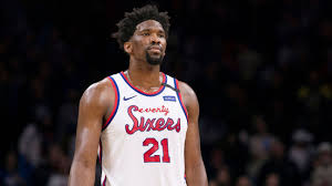 There stood joel embiid, crouched over, his hands gripping his hair trying to fathom the shock. Joel Embiid 6abc Philadelphia