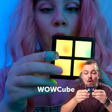 Ever wondered what an interactive Rubik’s Cube would look like? , Meet  Rubik’s WOWCube! It’s a one-of-a-kind puzzle that blends tactile fun with  endless apps. , Twist, tilt, and play while keeping ...