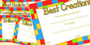 Lego store master builder event! Australia Toy Figure Creation Award Certificates Terapia Lego