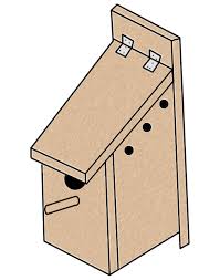 But if you're to build a wooden bird house then these are the recommended dimensions for a wood box: How To Build A Birdhouse Lovetoknow