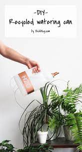 How To Make A Recycled Watering Can Ohoh Deco Watering Can Diy Porch Decor Recycling