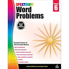 In these math worksheets your child will learn to add decimals and multiply numbers. Buy Spectrum Grade 6 Math Word Problems Workbook 6th Grade State Standards For Geometry Fractions Decimals Percents Statistics Algebra Prep For Classroom Or Homeschool 128 Pgs Paperback December 2 2013 Online In Turkey 1624427324