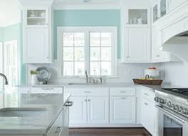 Turquoise Kitchen Walls Transitional Kitchen Blue Kitchen Walls Kitchen Design Beach Kitchen Decor