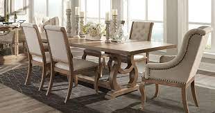 Scarlett 7 piece dining set with upholstered host chairs. How To Buy The Best Dining Room Table Overstock Com