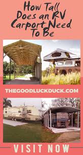 Building a carport for your rv is a basic project, but it will protect your vehicle from bad weather. 10 Rv Shelter Ideas You Should Consider The Good Luck Duck