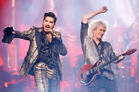 And you see those gifs of queen: Queen And Adam Lambert Kick Off Rhapsody Tour Set List Photos
