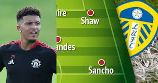 Read the latest manchester united news, transfer rumours, match reports, fixtures and live scores from the guardian. How Manchester United Should Line Up Against Leeds In The Premier League Opener Samuel Luckhurst Online Teaching Jobs
