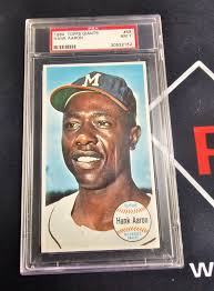 Some more Hammerin' Hank seen here from Topps Giants three years before my  dad was born!