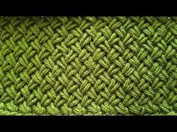 Tekli Hasir Orgusunun Yapilisi Youtube Knit Stitch Patterns Basketweave Stitch Knitting Tutorial