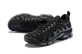 Unisex Nike Air Max Plus Tn Ultra Triple Black 898015 005 Men S Women S Running Shoes Nikeshoeszone Com