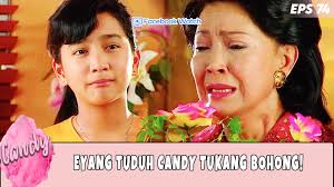 eyang tuduh candy tukang bohong!
