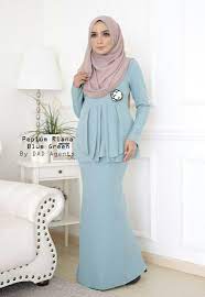 Baju kurung peplum terkini 2018. 25 Trend Terbaru Peplum Design Baju Raya Terkini Little One Scandles