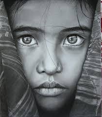 Pin By Shirley Burkett On Drawing Kids Pencil Portrait Portrait Drawing Portrait