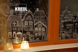 Stimmungsvolle Adventsfenster Mit Kreul Chalky Kreidemarker