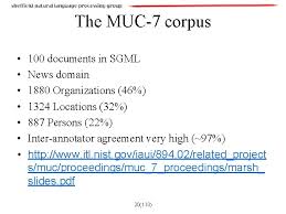 110 word example of newspaper report : Named Entity Recognition Http Gate Ac Uk Http