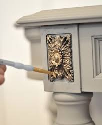 How to use gold leaf. How To Gold Leaf Anything The Reaganskopp Homestead