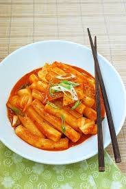 Tteokbokki Spicy Stir Fried Rice Cakes Recipe Easy Korean Recipes Korean Food Tteokbokki Recipe