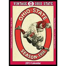 Vintage Ohio State Football Wall Calendar The 2013 Vintage Ohio State Buckeyes Football Calendar F Ohio State Ohio State Buckeyes Football Ohio State Football