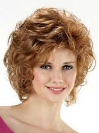 This simple yet gorgeous look is for curly hair. 48 Short Haircut Curly Round Face