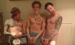 McFly pose naked on Twitter as they honour bet on Harry Judd's Strictly win  | Daily Mail Online