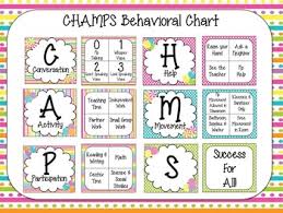 champs behavioral chart sweet treat themed editable