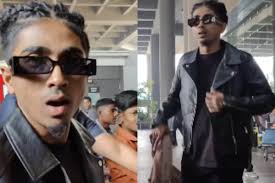MC Stan Gets Mobbed At Mumbai Airport Ahead of Basti Ka Hasti Concert, Says  'Raade Daalne Hain…'
