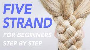 We did not find results for: How To 5 Strand Braid Full Talk Through Everydayhairinspiration Youtube