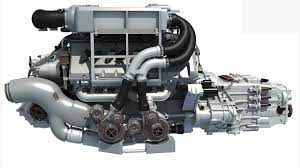Bugatti Veyron W16 Engine 3d Model Bugatti Veyron Bugatti Veyron