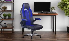 But there are good options out there if you're reluctant to spend more than $100 on your gaming throne. Buy Black And Blue Stylish Designer Gaming Chair Online In India Wooden Street