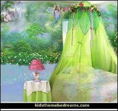 Sheer Green Fairy Bedroom Girls Bedroom Themes Fairy Room