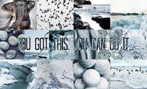 Black And White Aesthetic Collage Wallpaper Laptop Blue White Aesthetic Quote Laptop Wallpaper In 2020 Aesthetic Collage White Aesthetic Laptop Wallpaper