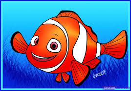 How To Draw Nemo From Finding Nemo Step By Step Disney Characters Cartoons Draw Cartoon Characters Free How To Draw Nemo Disney Drawings Art For Kids Hub